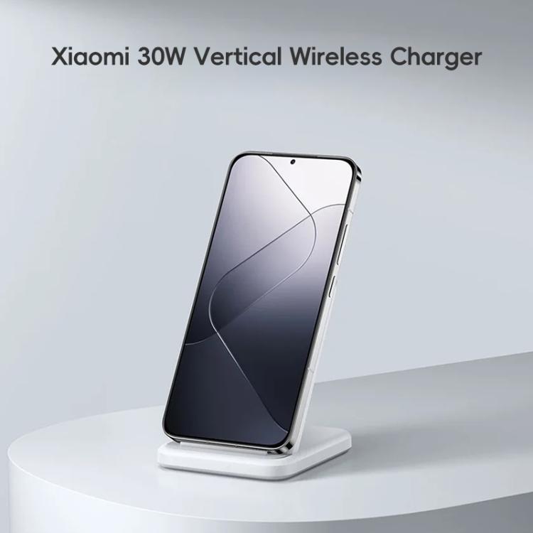 Original Xiaomi 30W Vertical Stand Wireless Charger - White