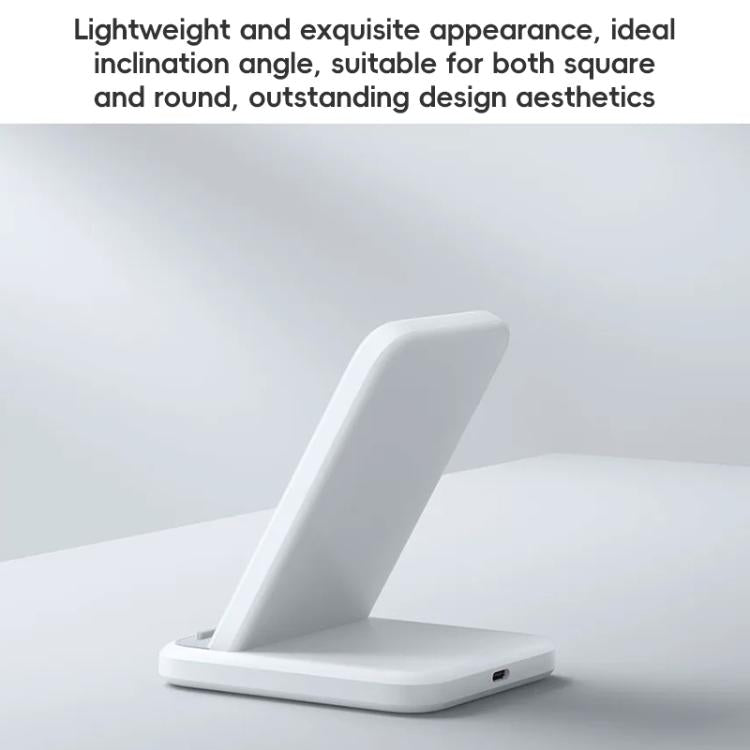 Original Xiaomi 30W Vertical Stand Wireless Charger - White