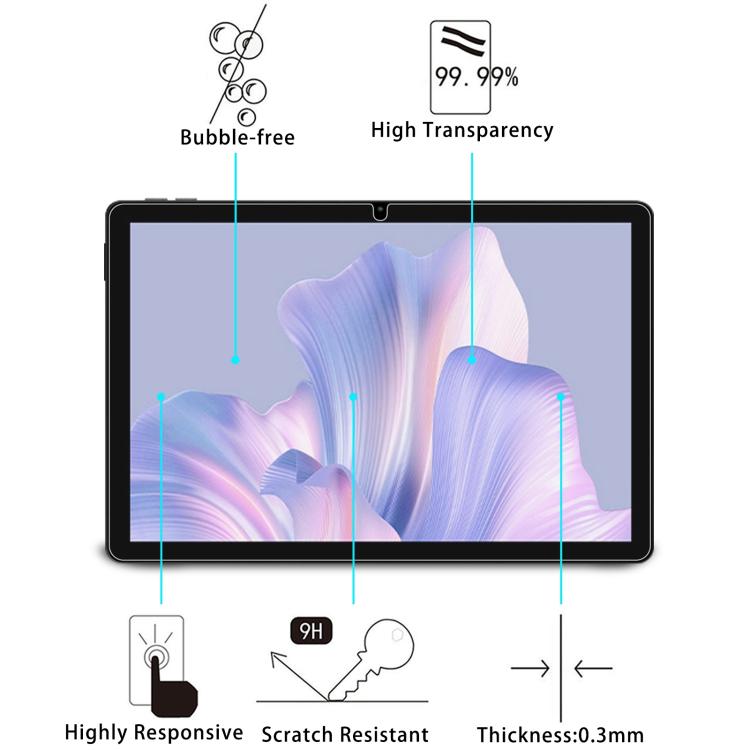 For Cheerjoy A6H Tablet 11 9H 0.3mm Explosion-proof Tempered Glass Film