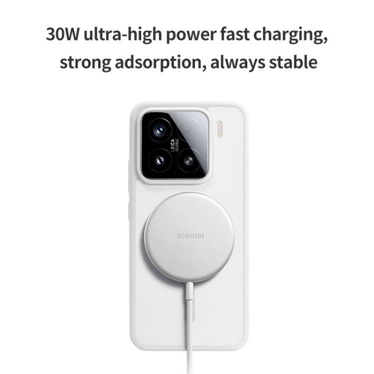 Original Xiaomi 30W Magnetic Wireless Charger - White