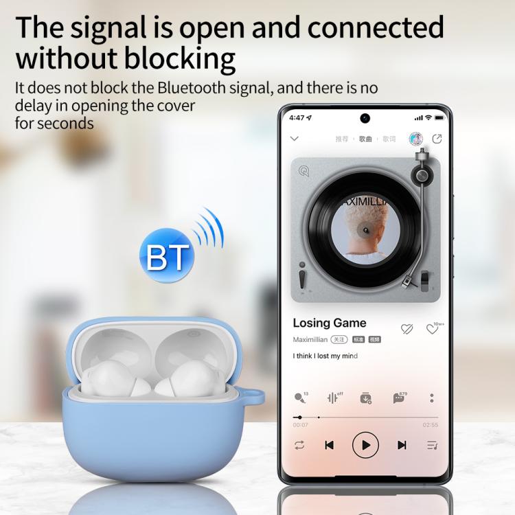 For Xiaomi Redmi Buds 6 Pro / 8 Pro Silicone Earphone Protective Case