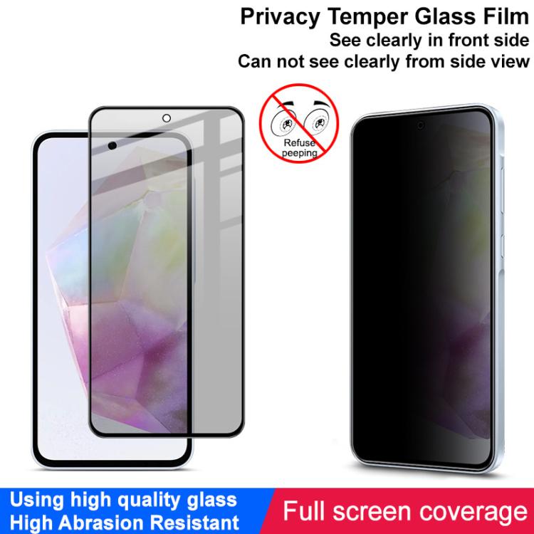 For Galaxy A36 5G / A56 5G imak HD Full Screen Privacy Tempered Glass Protective Film