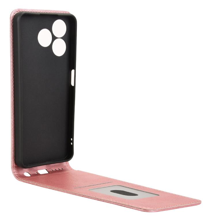 For Blackview Wave 8 / 8C / Oscal Flat 2 Magnetic Vertical Flip Leather Phone Case