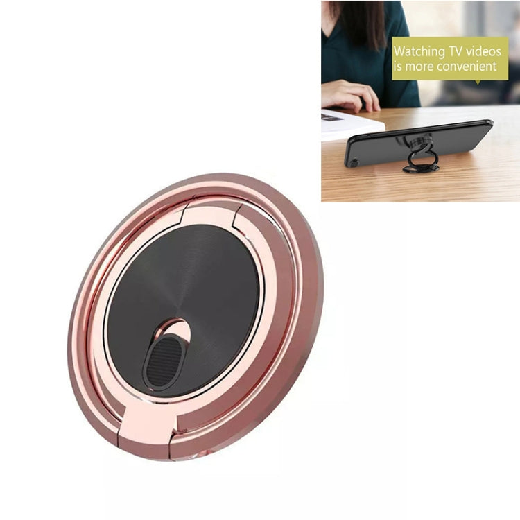 Double Buckle Magic Magnetic Ring Holder(Rose Gold)
