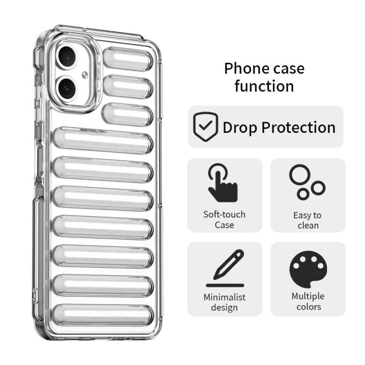 For Samsung Galaxy A06 4G Capsule Series Candy Color IMD Phone Case