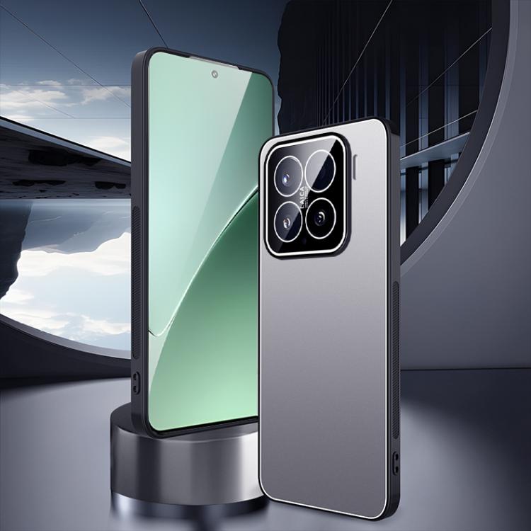 For Xiaomi 15 Ice Aluminum Metal Explosion-proof Frosted Phone Case