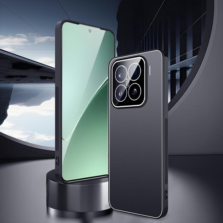For Xiaomi 15 Ice Aluminum Metal Explosion-proof Frosted Phone Case
