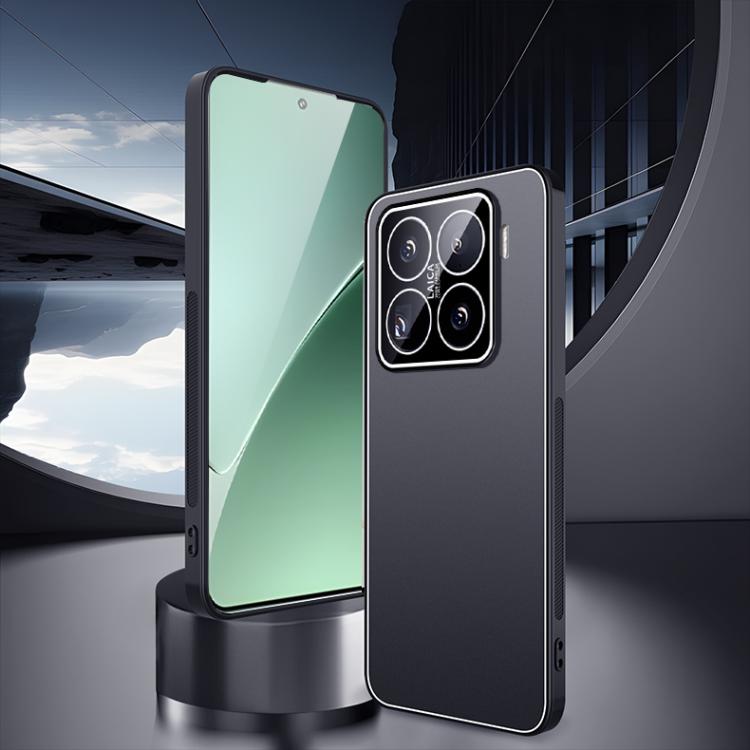 For Xiaomi 15 Pro Ice Aluminum Metal Explosion-proof Frosted Phone Case