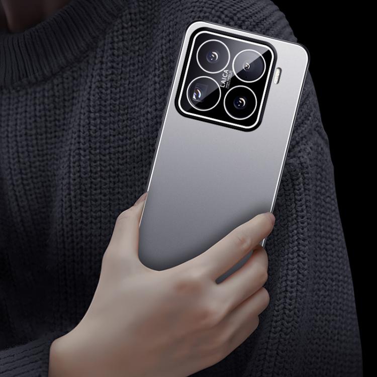 For Xiaomi 15 Pro Ice Aluminum Metal Explosion-proof Frosted Phone Case