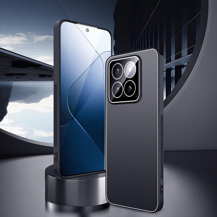 For Xiaomi 14 Ice Aluminum Metal Explosion-proof Frosted Phone Case
