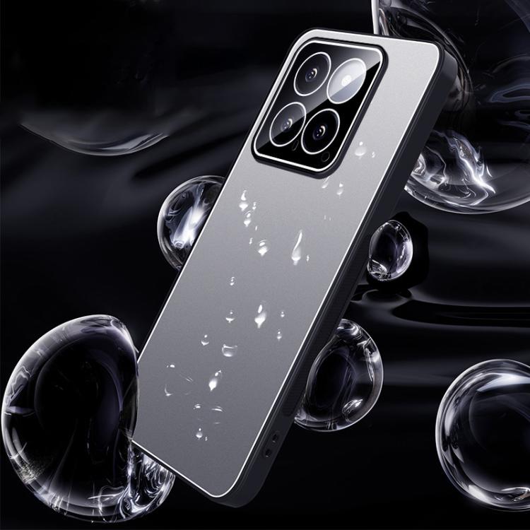 For Xiaomi 14 Ice Aluminum Metal Explosion-proof Frosted Phone Case