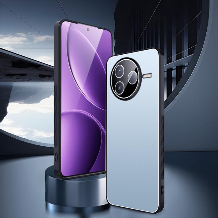 For Redmi K80 Ice Aluminum Metal Explosion-proof Frosted Phone Case