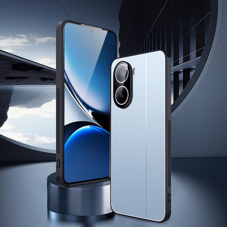 For Redmi Trubo 4 Ice Aluminum Metal Explosion-proof Frosted Phone Case