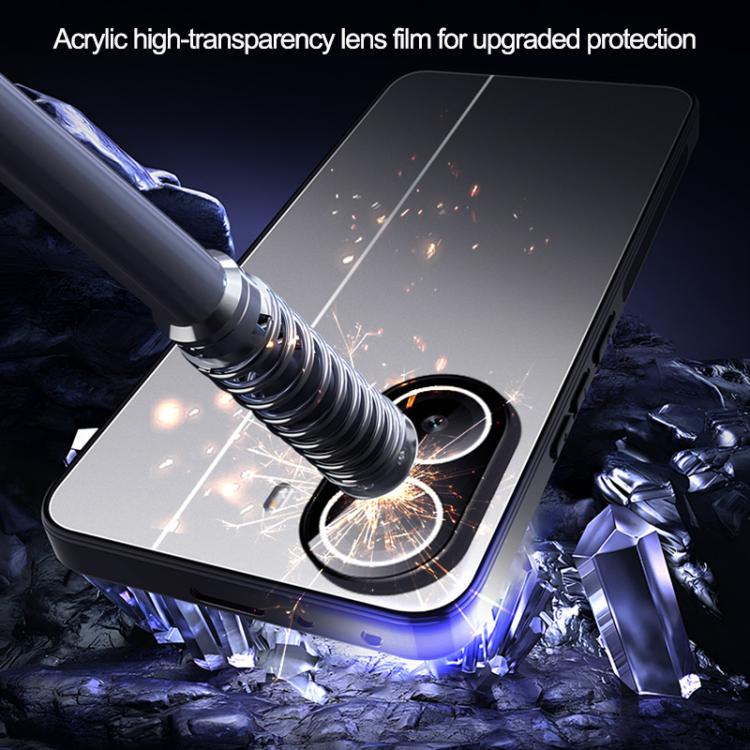 For Redmi Trubo 4 Ice Aluminum Metal Explosion-proof Frosted Phone Case