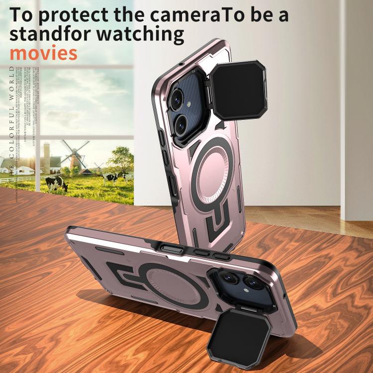 For Samsung Galaxy A05 Shield Frame Holder MagSafe Phone Case
