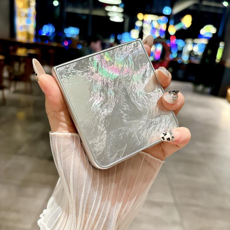 For vivo X Flip Silver Edge PC Folding Phone Case