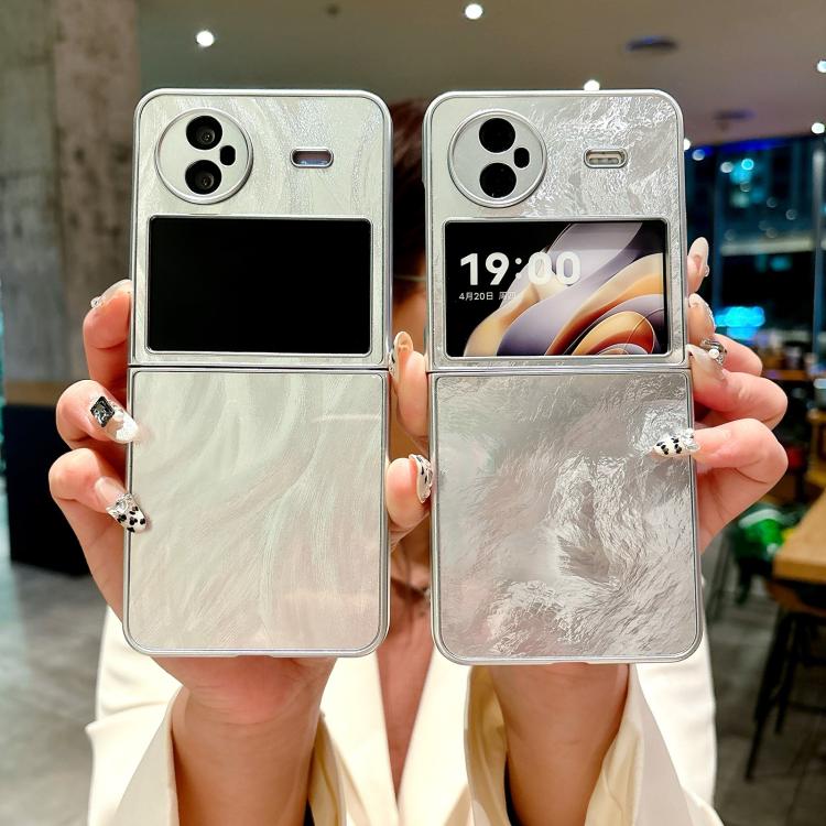 For vivo X Flip Silver Edge PC Folding Phone Case