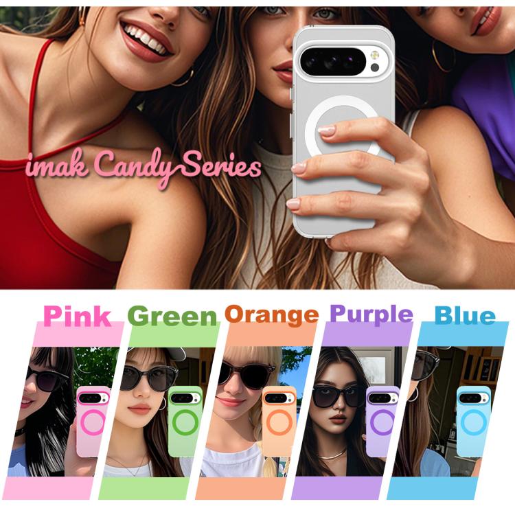 For Google Pixel 10 Pro XL IMAK Candy Series Shockproof MagSafe Phone Case