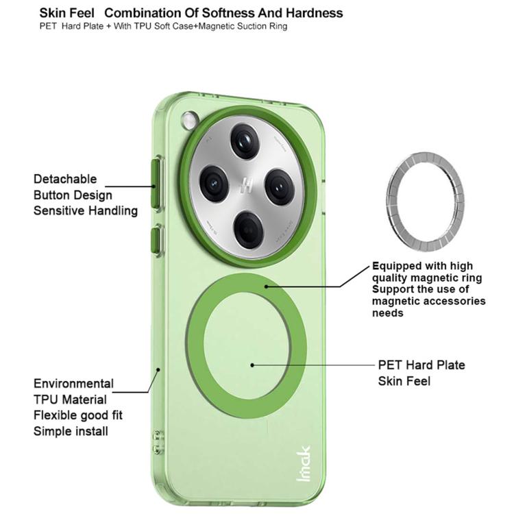 For OPPO Find X8 IMAK Candy Series Shockproof MagSafe Phone Case