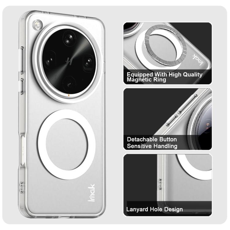 For OPPO Find X8 Ultra IMAK Candy Series Shockproof MagSafe Phone Case