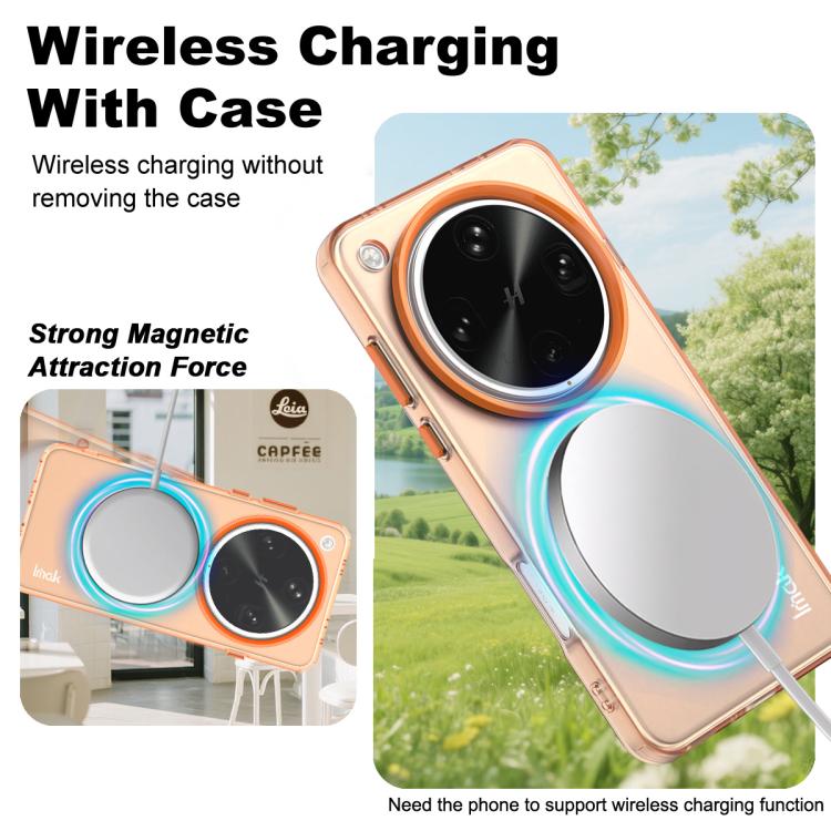 For OPPO Find X8 Ultra IMAK Candy Series Shockproof MagSafe Phone Case