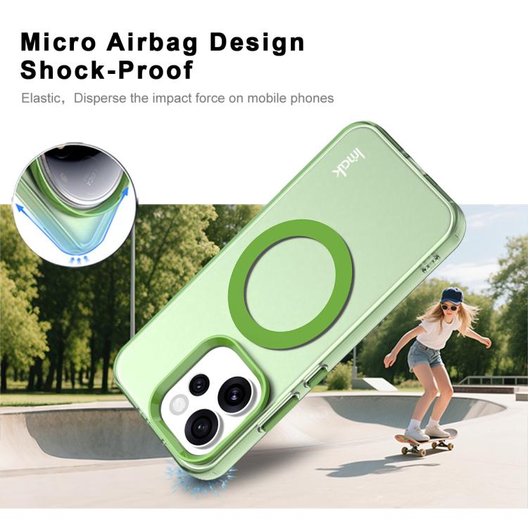 For OPPO Reno15 Pro Max 5G Global IMAK Candy Series Shockproof MagSafe Phone Case