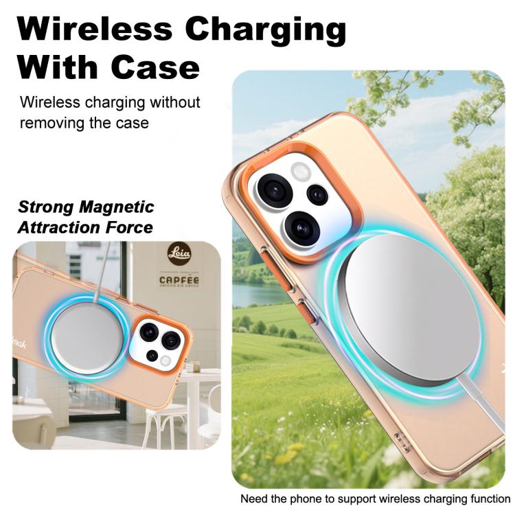 For OPPO Reno15 Pro Max 5G Global IMAK Candy Series Shockproof MagSafe Phone Case