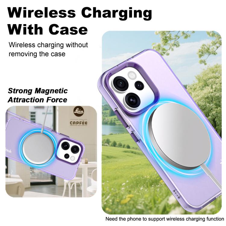 For OPPO Reno15 Pro Max 5G Global IMAK Candy Series Shockproof MagSafe Phone Case