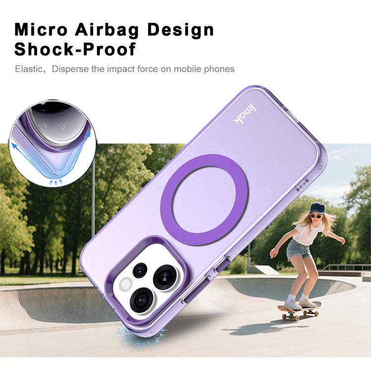 For OPPO Reno15 Pro Max 5G Global IMAK Candy Series Shockproof MagSafe Phone Case