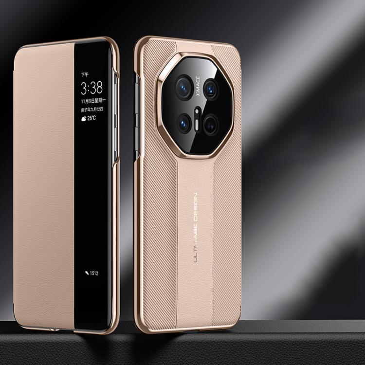 For Huawei Mate 70 RS Ultimate Smart View Window Imitation Ultimate Design Phone Case