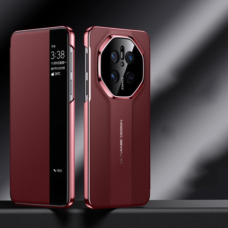 For Huawei Mate 70 Smart View Window Imitation Ultimate Design Phone Case