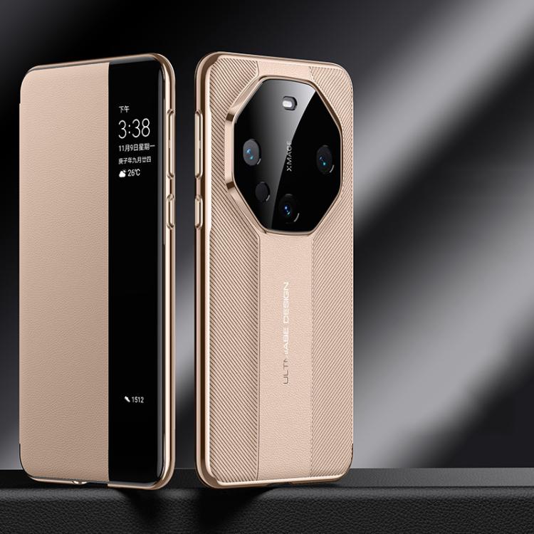 For Huawei Mate 60 Pro Smart View Window Imitation Ultimate Design Phone Case