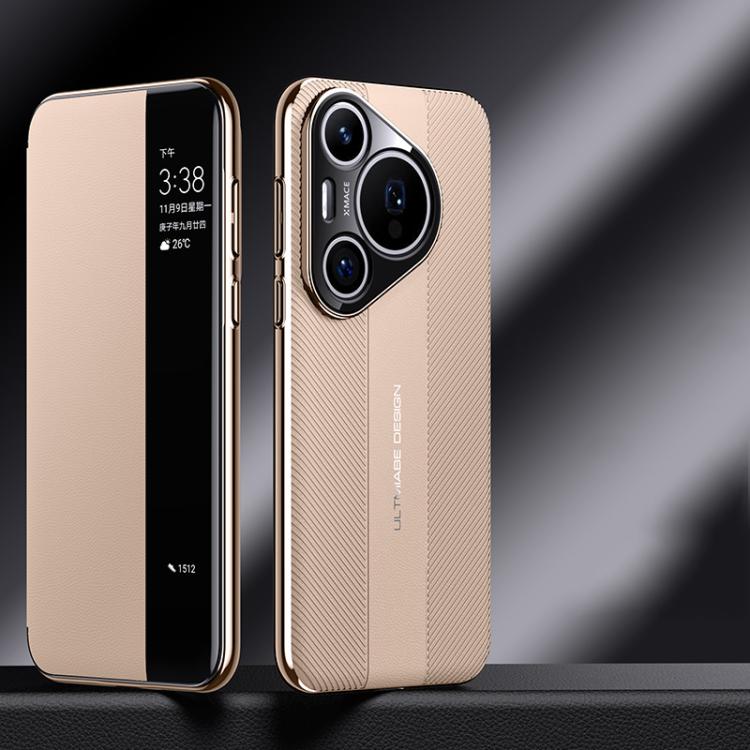 For Huawei Pura 70 Smart View Window Imitation Ultimate Design Phone Case