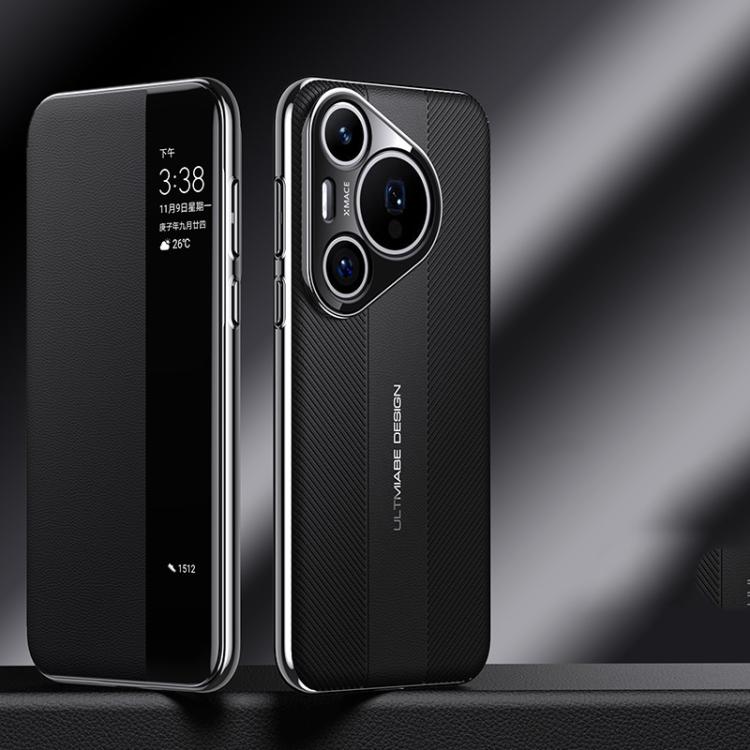 For Huawei Pura 70 Pro Smart View Window Imitation Ultimate Design Phone Case