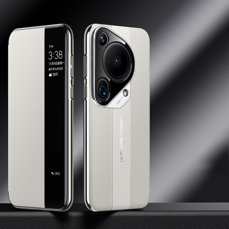 For Huawei Pura 70 Ultra Smart View Window Imitation Ultimate Design Phone Case