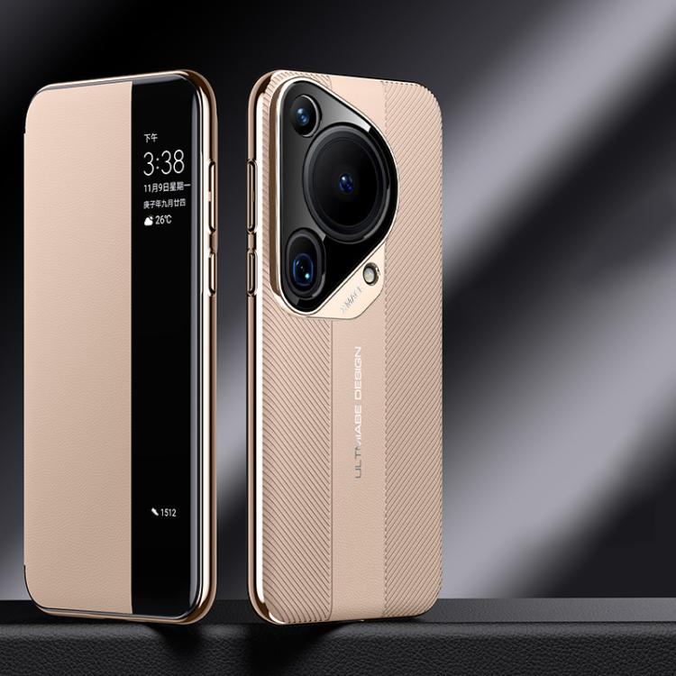 For Huawei Pura 70 Ultra Smart View Window Imitation Ultimate Design Phone Case