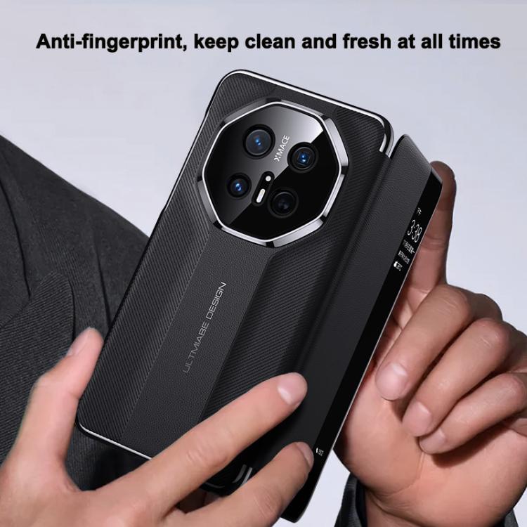 For Huawei Pura 70 Ultra Smart View Window Imitation Ultimate Design Phone Case