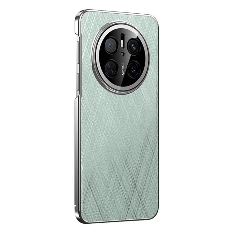 For Huawei Mate 70 Plain Leather Paint PC Phone Case
