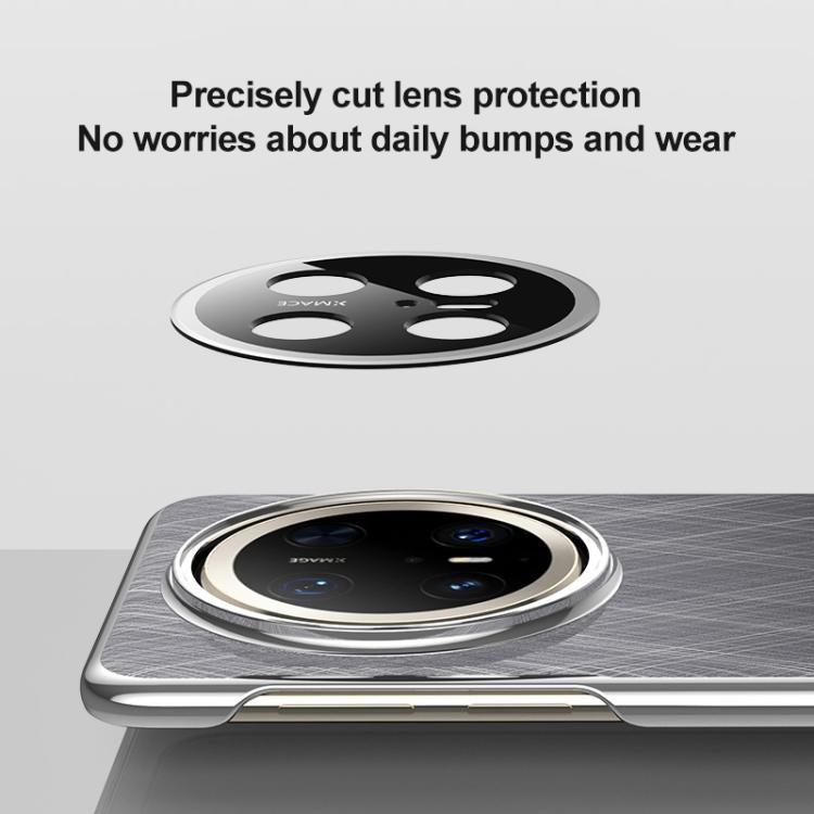 For Huawei Mate 70 Plain Leather Paint PC Phone Case