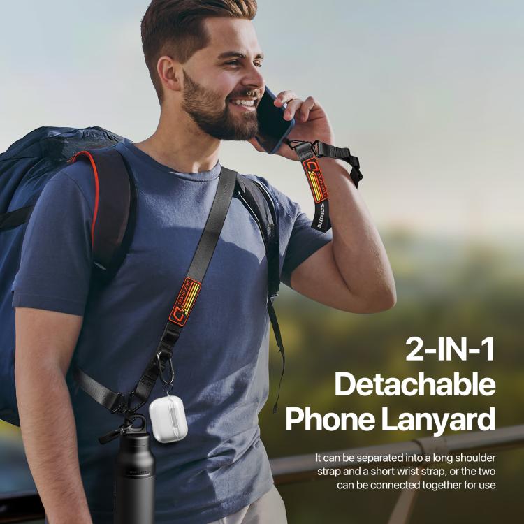 DUX DUCIS Outdoor Series Nylon Adjustable Crossbody Phone Lanyard