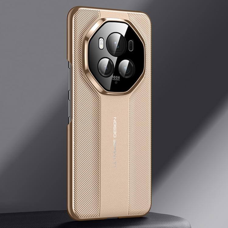 For Honor Magic6 Pro Imitation Ultimate Design Plain Leather Phone Case