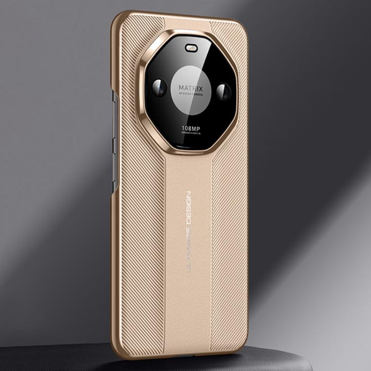 For Honor X50 Pro Imitation Ultimate Design Plain Leather Phone Case