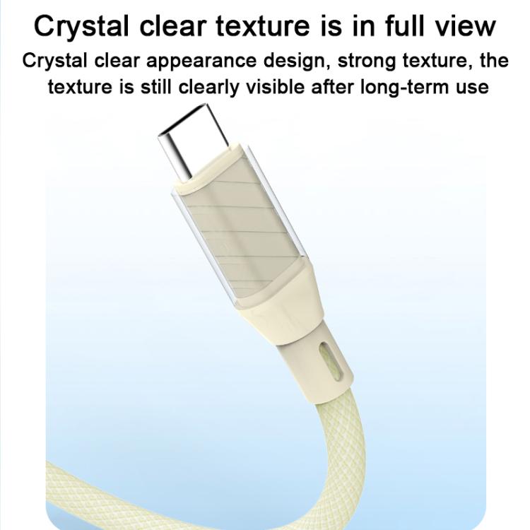 09U-JT Type-C to 3.5mm Earphone Audio Adapter - Apricot
