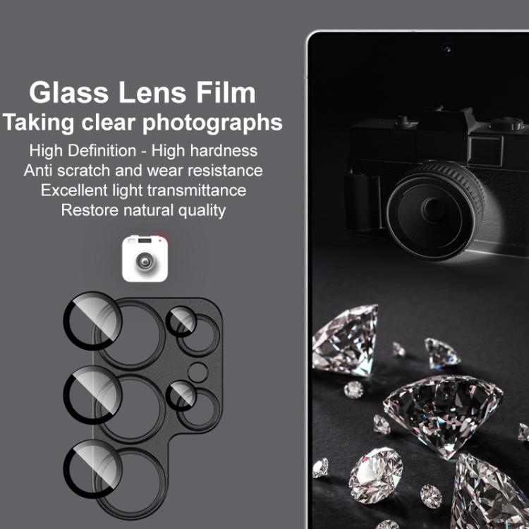 For Samsung Galaxy S25 Ultra 5G IMAK Metal Armor Premium Camera Protector Film - Black