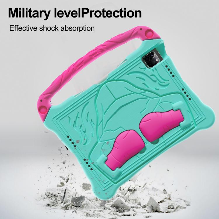 For iPad Pro 11 2025 / 2024 Boxing Series Kickstand EVA Shockproof Tablet Case with Shoulder Strap