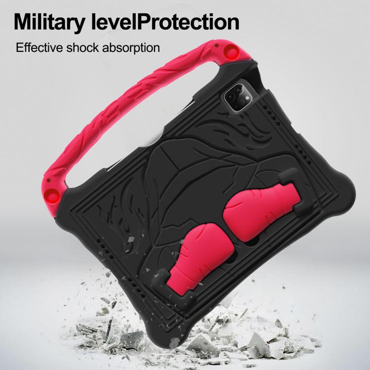For iPad Pro 11 2025 / 2024 Boxing Series Kickstand EVA Shockproof Tablet Case with Shoulder Strap