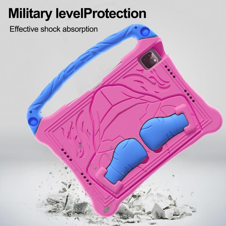 For iPad Pro 11 2025 / 2024 Boxing Series Kickstand EVA Shockproof Tablet Case with Shoulder Strap