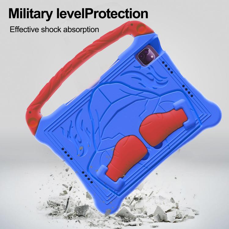 For iPad 2025 / 2022 Boxing Series Kickstand EVA Shockproof Tablet Case with Shoulder Strap