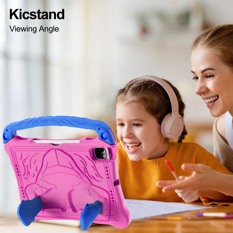 For iPad 2025 / 2022 Boxing Series Kickstand EVA Shockproof Tablet Case with Shoulder Strap