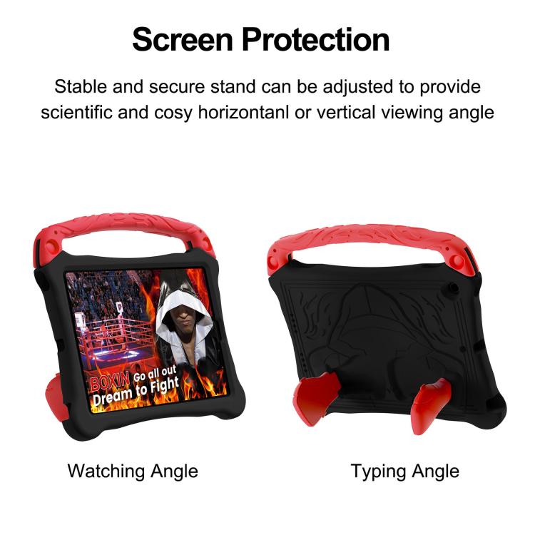 For iPad 10.2 2021 / 2020 / 2019 Boxing Series Kickstand EVA Shockproof Tablet Case with Shoulder Strap